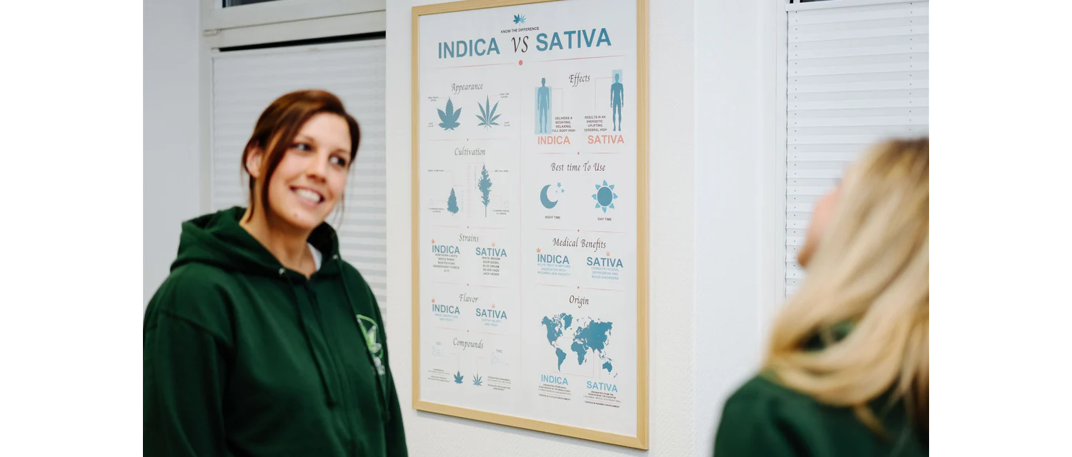 Sativa vs. Indica - What are the differences?